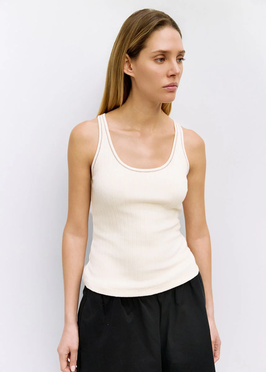 The Sammi Top - Cream/Red - Image 3