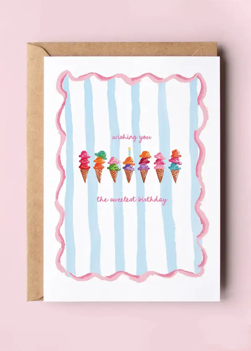 The Sweetest Birthday Card