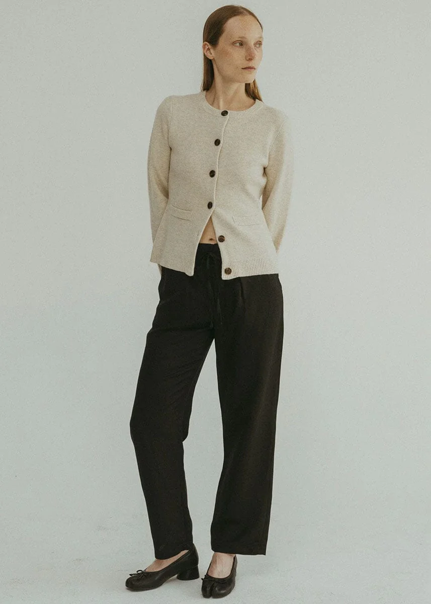 The Tyler Cardigan - Oatmeal - Image 6