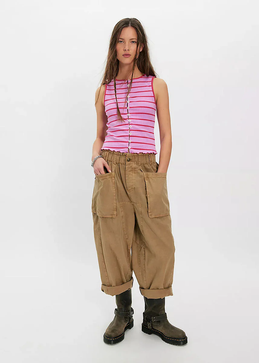 Tilly Striped Tank - Orchid Combo - Image 3
