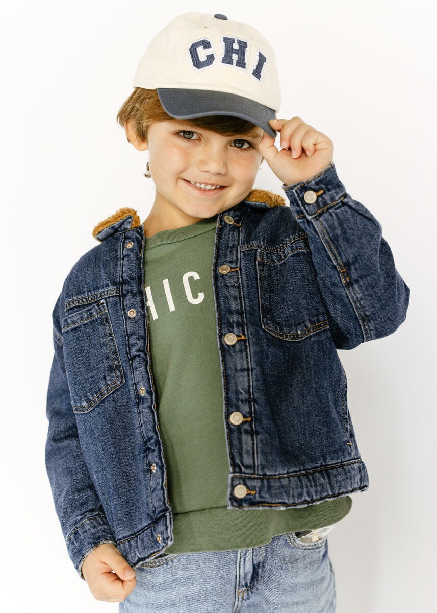 Toddler Chi 2-Tone Baseball Cap - Breaker Blue - Image 3