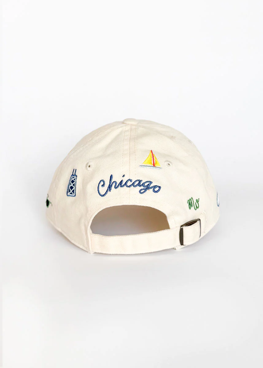 Toddler Chicago Icons Hat - Ivory - Image 6