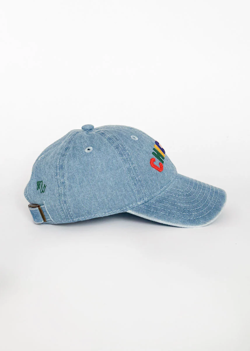 Toddler Sweet Home Chicago Dad Hat - Denim - Image 8