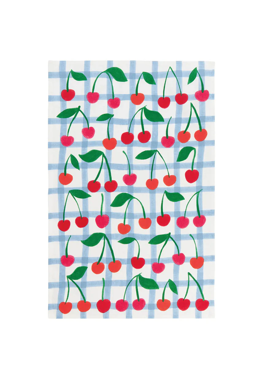 Very Cherry Dish Towel