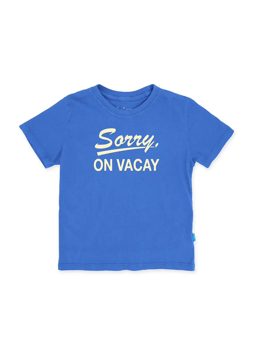 Vintage Tee - Marina Blue