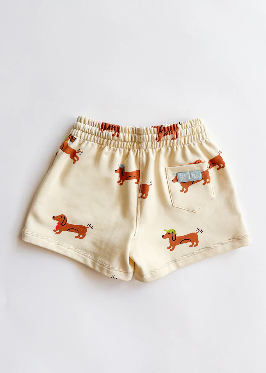 Wiener Dog Terry Oversized Sweatshort Set - Image 9