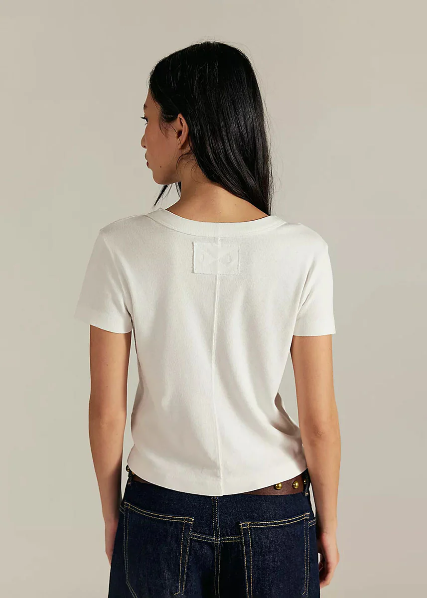 WTF Atlas Crew Tee - Clean Ivory - Image 3