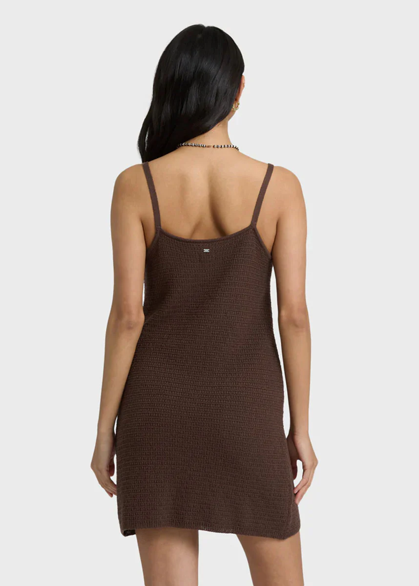 You Stunner Knit Mini Dress - Teak - Image 3